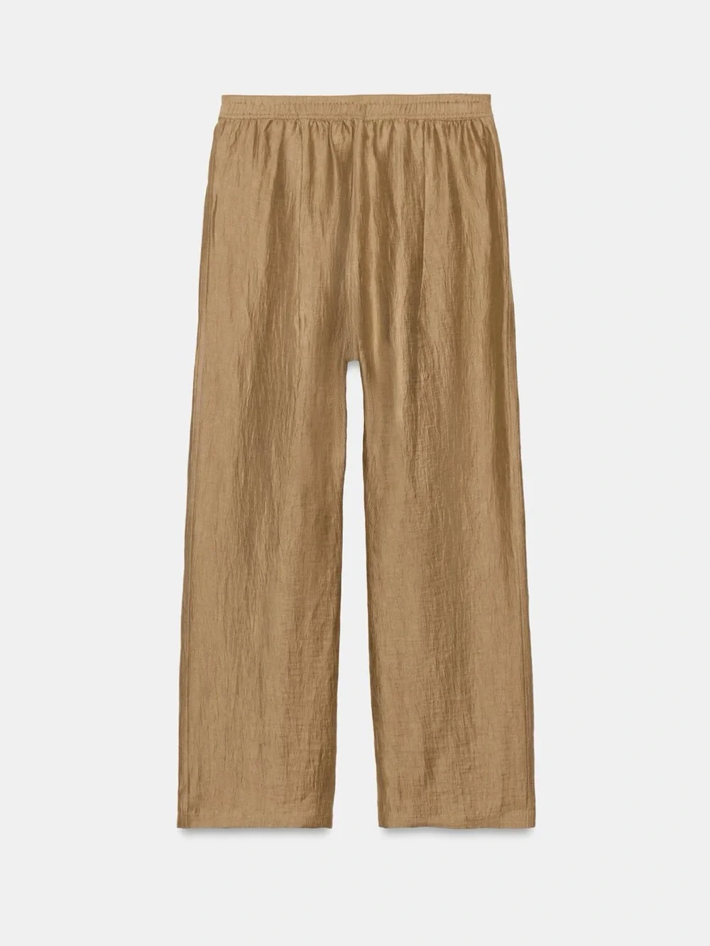 ZARA ZW COLLECTION LINEN BLEND PANTS